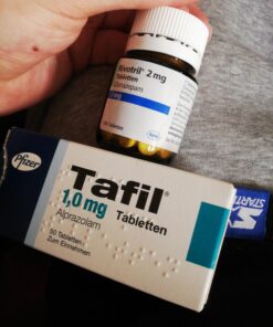 Tafil kaufen | Drogen Post Markt – Tafil 0.5 mg, 1 mg, Alprazolam